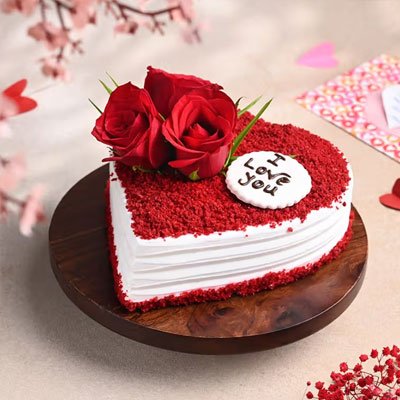 heart shape cake order